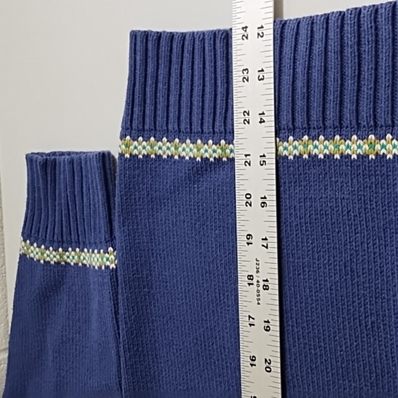 Croft & Barrow Medium Nordic Fair Isle Cotton Blend 1/4 Zip Mock Neck Sweater - Picture 5 of 12